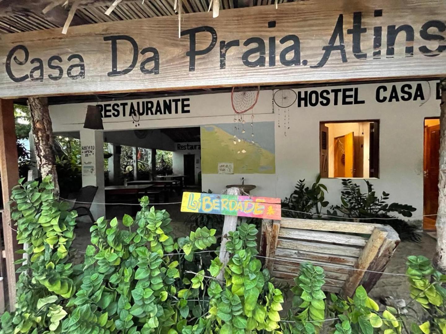 הוסטל Casa Da Praia.אצי'נס מראה חיצוני תמונה